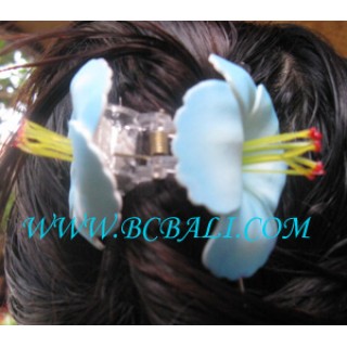 Flower Hair Accessories Tropical